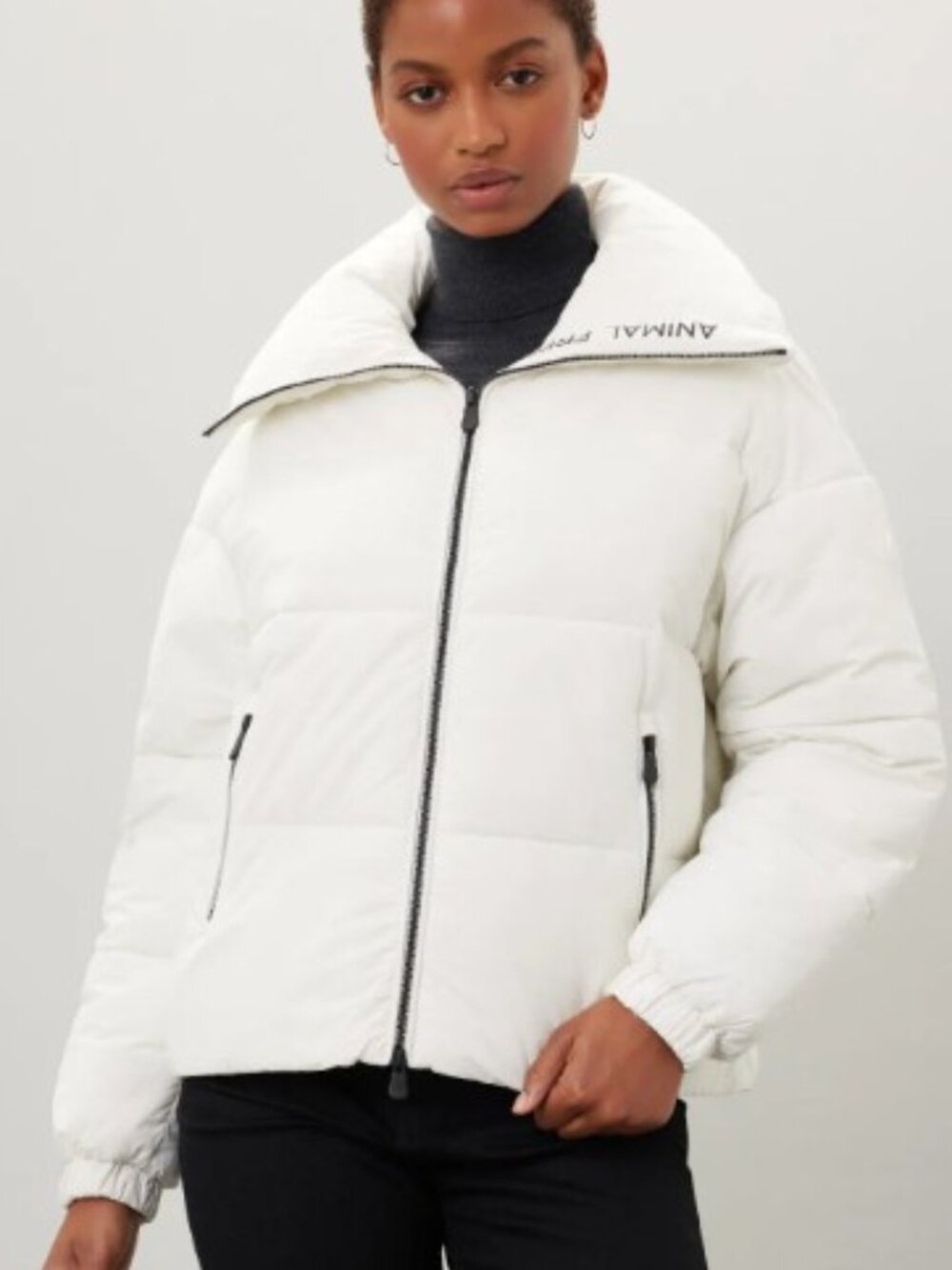 Save the Duck Hina Puffer Jacket White size XL